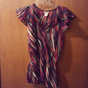 Candies sheer blouse.